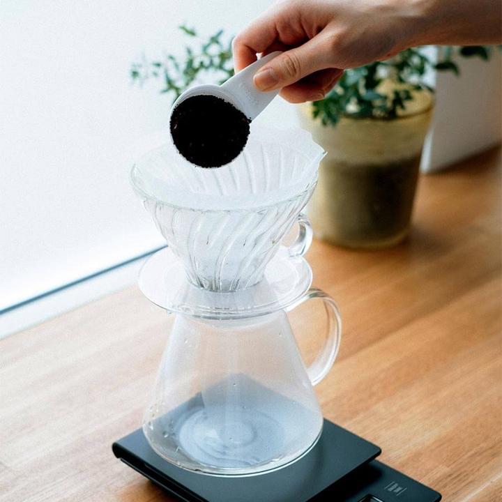 Image du produit Hario V60 Glass Brewing Kit - Set Glass Brewer + Server + Filter (0.60 l)