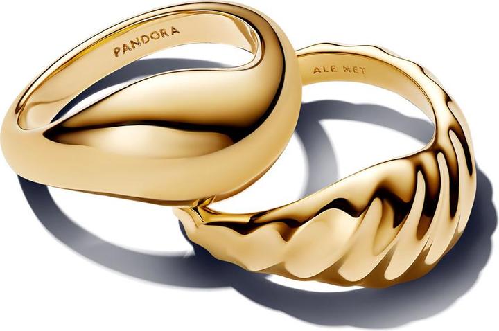 Produktbild Pandora Wellige Kombinierbare Ringe (56)