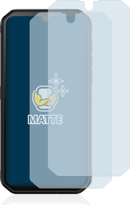 Actual product image BROTECT Anti-glare screen protector matt (2 Piece, Blackview BV9900E)