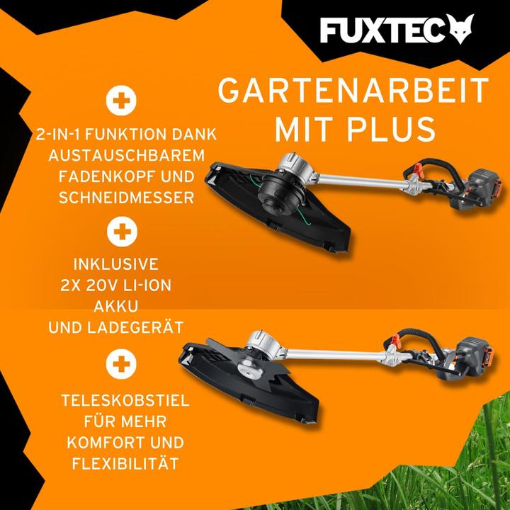 Immagine prodotto Fuxtec FX-E2MS-SET (Coltelli plastica, Filo di taglio)