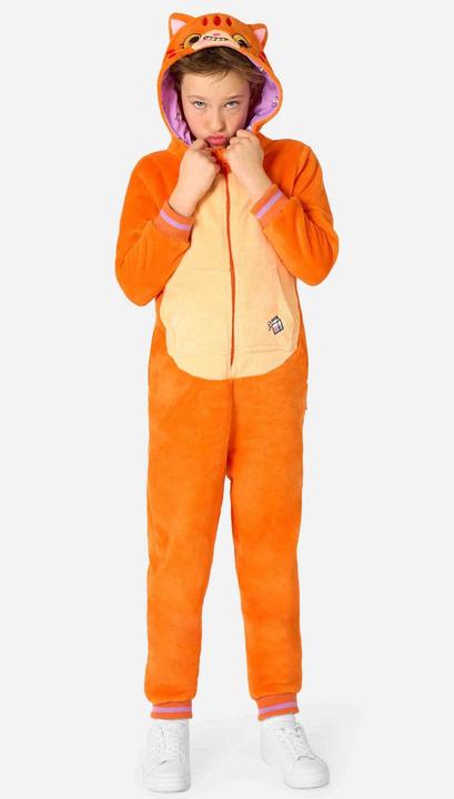 Produktbild OppoSuits Rote Katze Onesie für Kinder (158, 164, 170, 176)