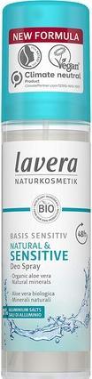Actual product image Lavera Deodorant spray Basis Sensitiv 75 ml