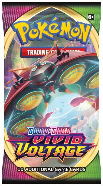 Actual product image Pokémon Vivid Voltage (English, Booster Pack)