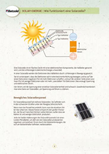 Actual product image Betzold XXL Solar Energy Learning Kit