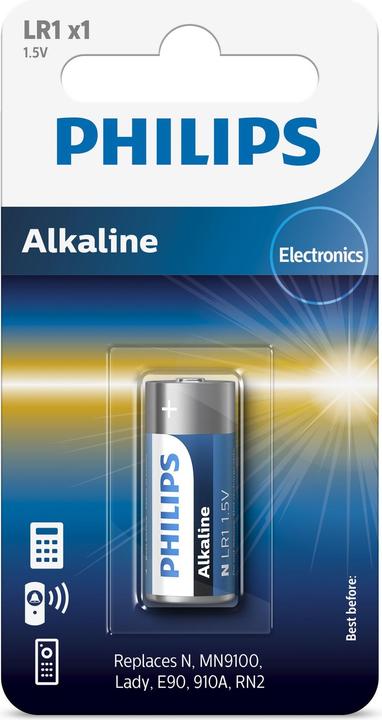 Immagine prodotto Philips Avent Philips Alkaline 1.5V 1-blister (N) (1 pz., 940 mAh)