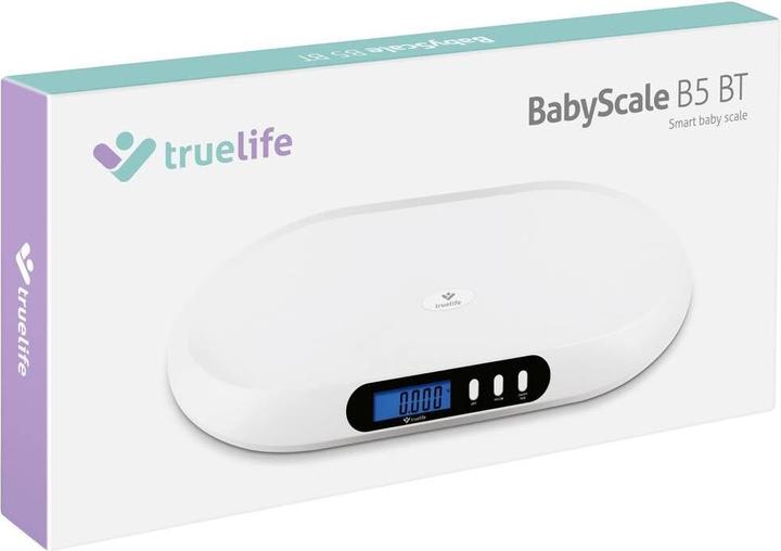 Produktbild Truelife TLBSB5BT Babywaage Schwarz Weiss (20 kg)