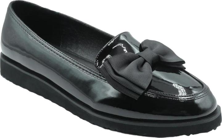 Where's That From Halbschuhe Alpha Schleife Patent Kunstleder