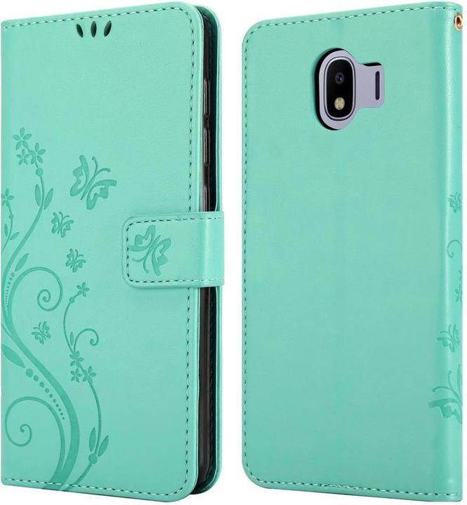 Actual product image Cadorabo Flower Book Cover (Samsung Galaxy J4 (2018))