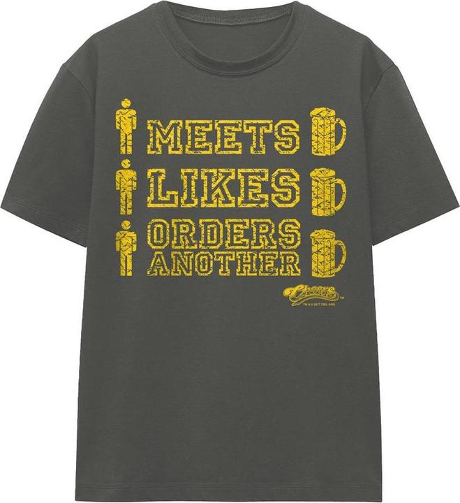Produktbild Cheers Man Meets Beer TShirt (S)