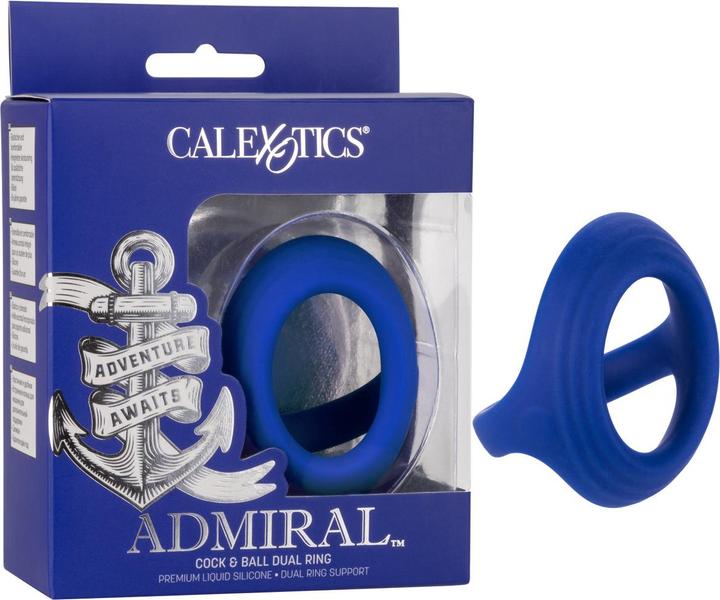 Actual product image CalExotics Admiral™ Cock & Ball Dual Ring (1.50 cm)