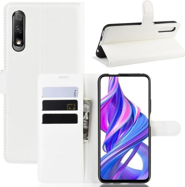 Actual product image MU Classic Litchi Leather Bookcover Series (Honor 9X)