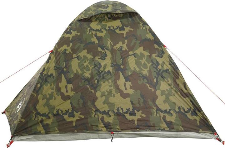 Actual product image VidaXL Dome camping tent 3 person camouflage pattern waterproof (Dome tent, 2.90 kg, 3 persons)