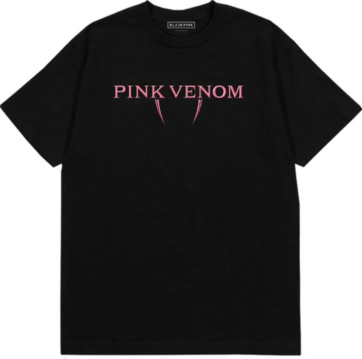 Music Brand Pink Venom TShirt Logo