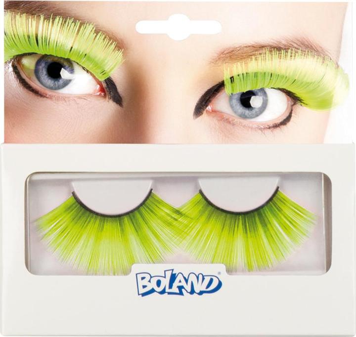 Immagine prodotto Boland Augenwimpern XL neonfarbig (Ciglia artificiali)