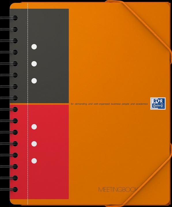 Produktbild Oxford Meetingbook (A5+, Liniert, Weicher Einband)