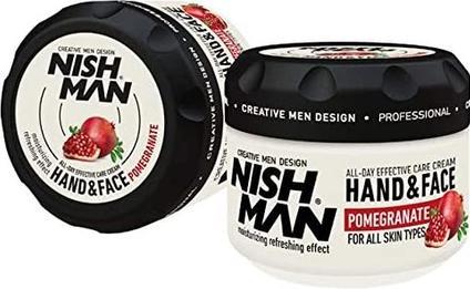 Nishman Nish Man Hand, Face and Body Cream for Men with Pomegranate Extract 300ml (300 ml)