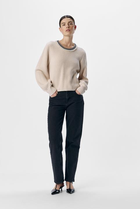 Produktbild Object Gerippter Strickpullover (XS)