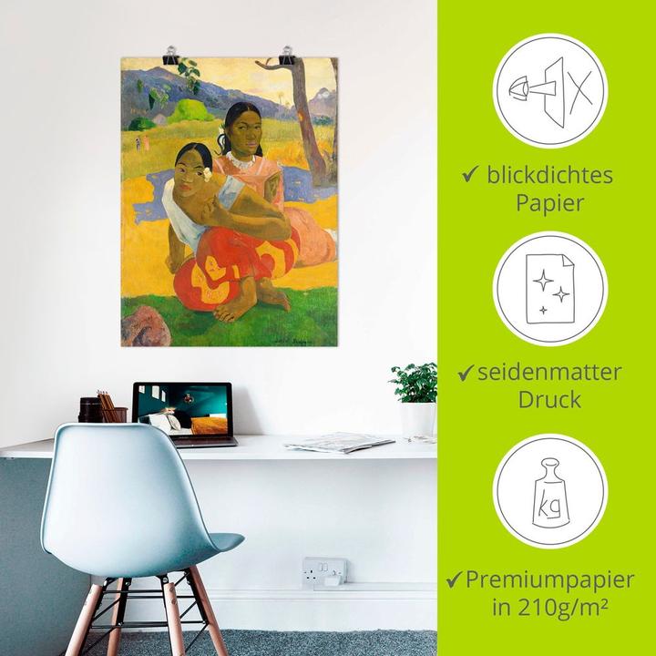 Image du produit Artland Nafea Faaipoipo Quand allez-vous vous marier? R1AY (30 x 40 cm)