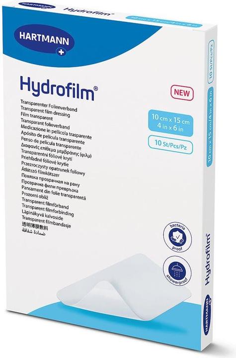 IVF Hartmann Hydrofilm Transparentverband 10x15cm steril (10 x)