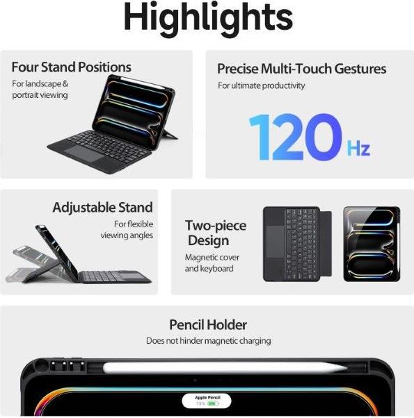Image du produit Dux Ducis Étui pour clavier de la série DK (US)