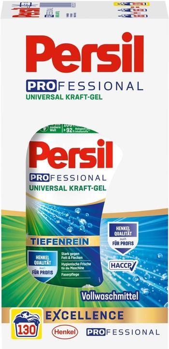 Actual product image Persil Liquid Detergent Gel Universal Professional 5.85 l (130 Washing cycles, Liquid)