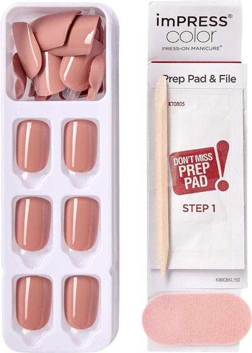 Produktbild KISS Impress Colour (Kunstnägel, Rosa)