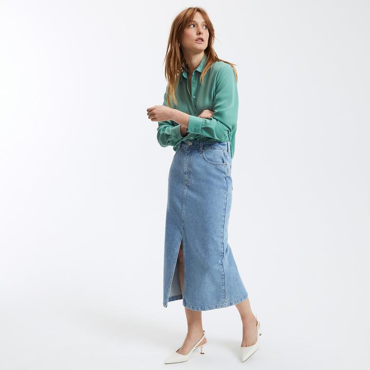 Image du produit La Redoute Collections Jupe en jean (36)