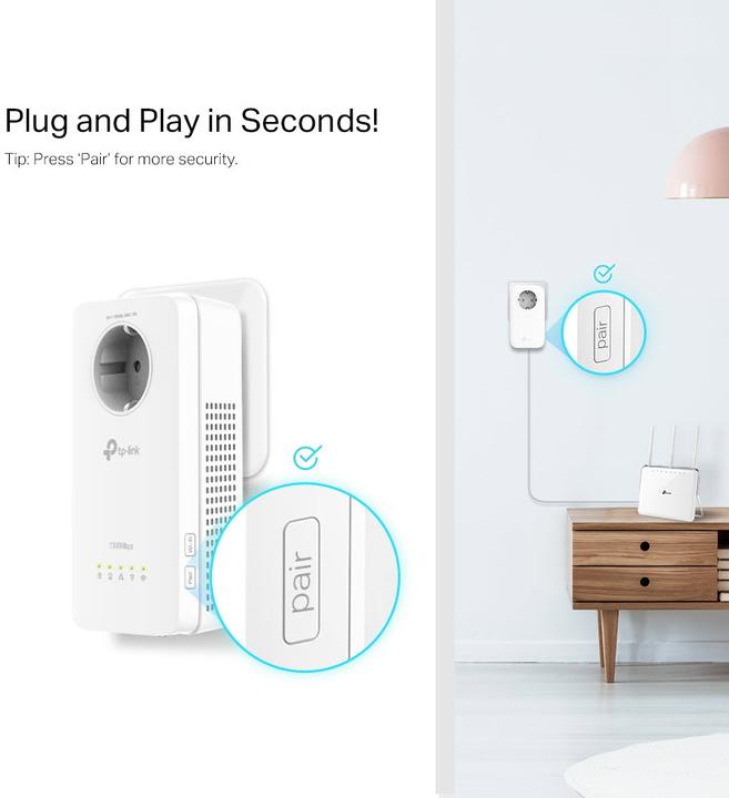 Produktbild TP-Link TL-WPA8631P (1300 Mbit/s)