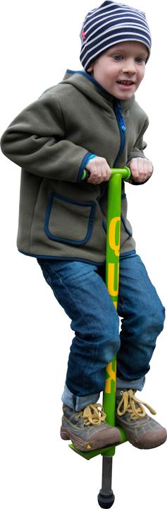 Actual product image Qu-Ax Bouncing stick pogo stick