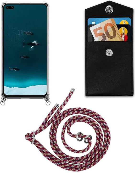 Produktbild Cadorabo TPU Handy Kette SILBER Cover