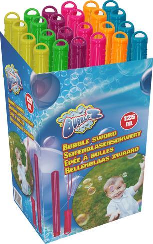 Actual product image Bubblez Playing sword & bubbles 125ml