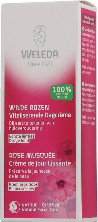 Image du produit Weleda Soin de jour lissant à la rose sauvage (30 ml, Crème de jour)