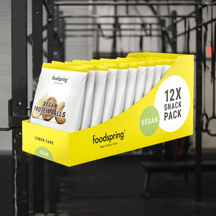 Actual product image Foodspring Vegan Protein Balls (1 pcs., 480 g)