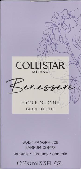 Produktbild Collistar Benessere Fig And Wisteria Eau De Toilette For Women (Eau de Toilette, 100 ml)