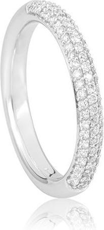 Image du produit Breuning BAGUE - BRILLE. 0,548 Ct. H/si (49, Or 750/18 K)