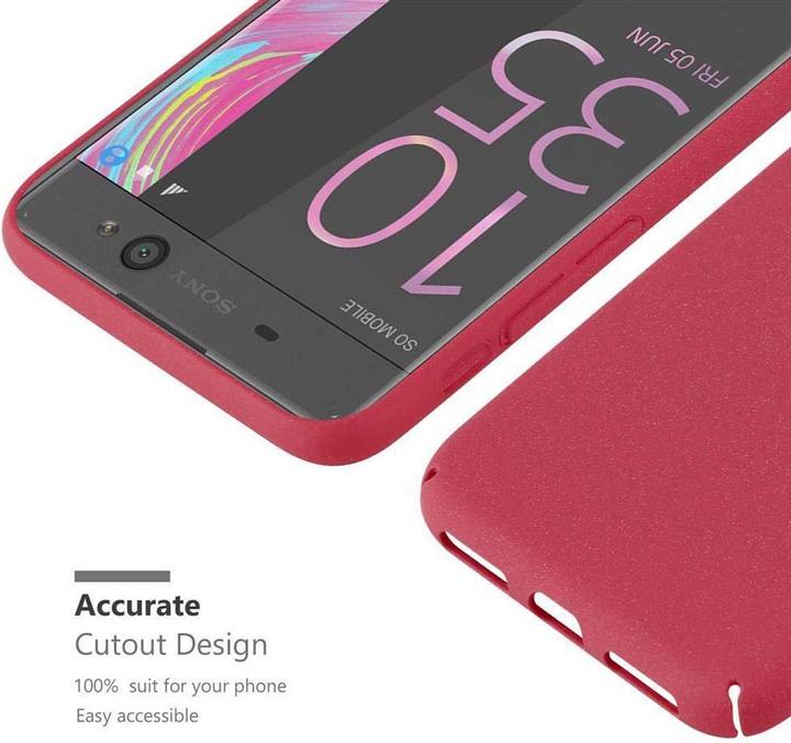 Productafbeelding Cadorabo Harde kaft Frosty Cover (Sony Xperia XA)