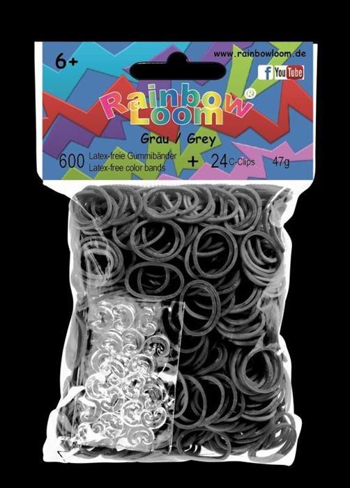 Immagine prodotto Rainbow Loom Elastici di gomma grigi (24 pz.)