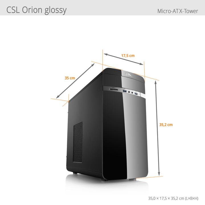 Produktbild CSL Office PC M11330H, QWERTZ Layout (CH) (Intel Core i5-12400, 16 GB, 500 GB, UHD Graphics 730)