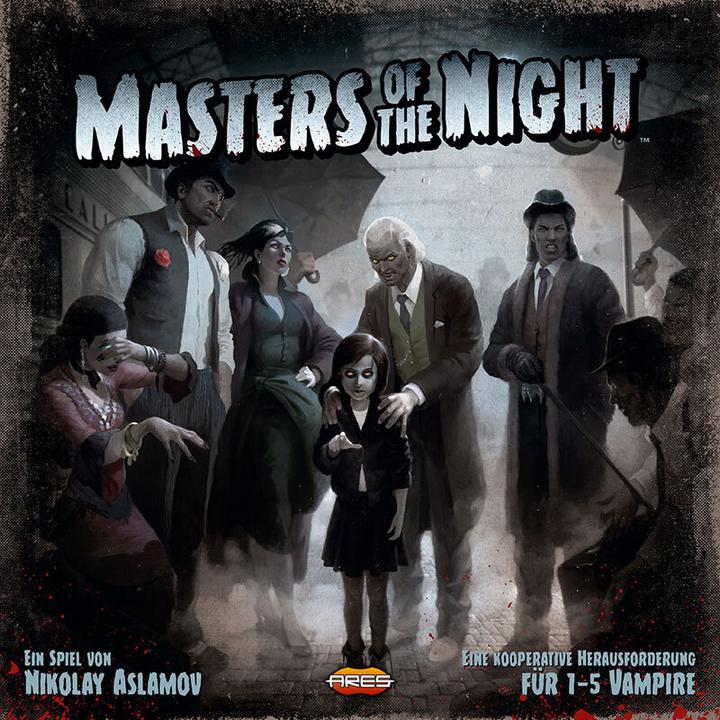 Produktbild Asmodée Kennerspiel Masters of the Night (Deutsch)