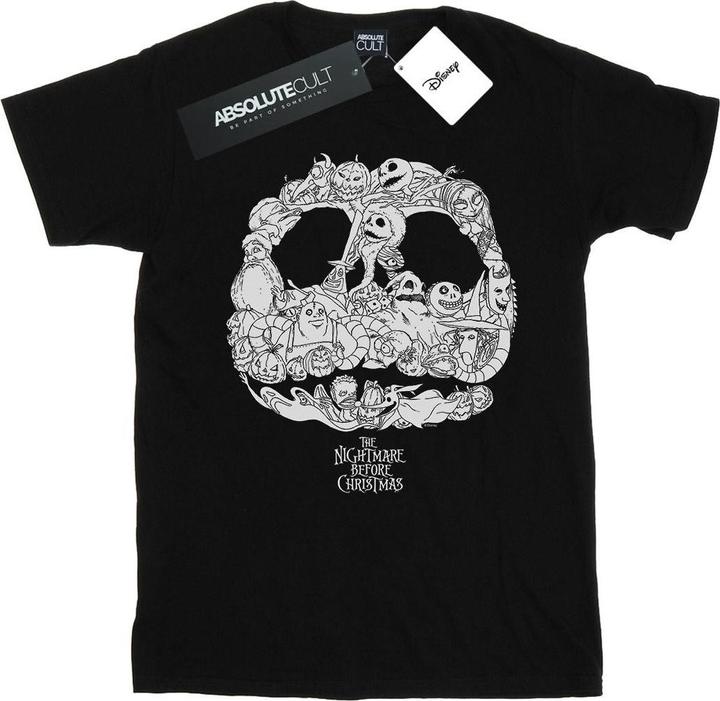 Image du produit Disney - T-shirt NIGHTMARE BEFORE CHRISTMAS JACK SKELLINGTON JACK-O-LANTERNS - Femme (5XL)