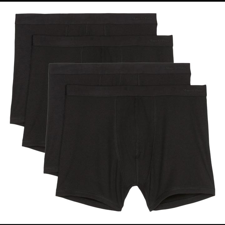 Produktbild Marc O'Polo 4er Pack Iconic Rib Organic Cotton Long Short / Pant (S, 4er Pack)