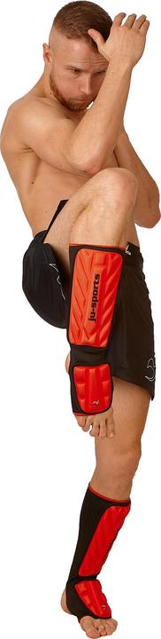 Actual product image Ju-Sports Shin / Shin guard V-Shape C19 red (XL)