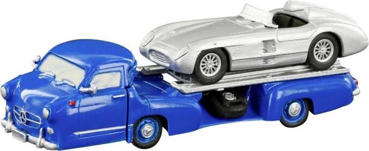 Produktbild Lemke Mercedes Benz Renntransporter Das Wunder + 300 SLR Roadster (Spur H0)