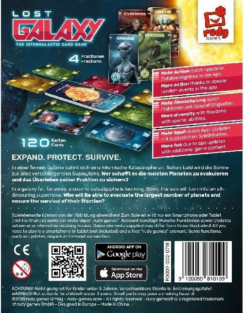 Produktbild Rudy Games Lost Galaxy (Deutsch)