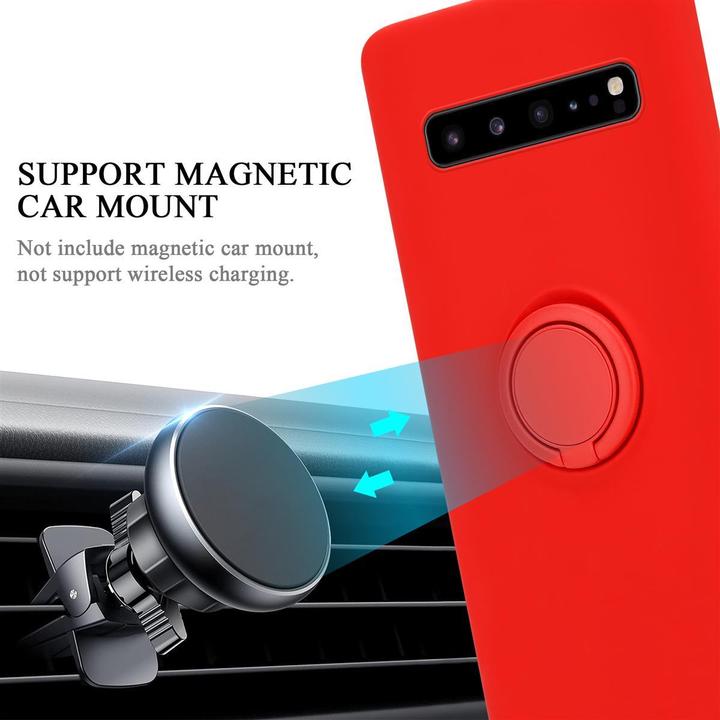 Actual product image Cadorabo TPU Liquid Ring Silicone Case Cover (Samsung Galaxy S10 5G)