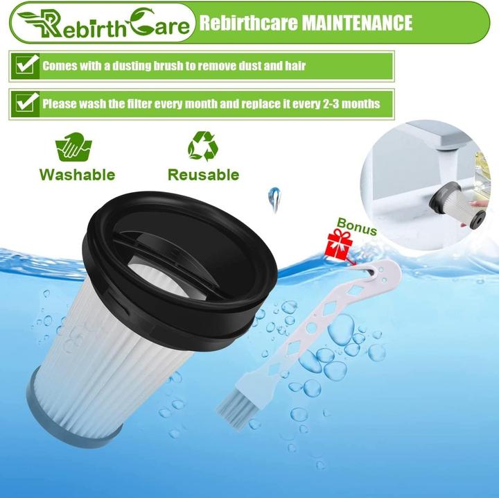 Immagine prodotto Plutoos VCH9632 Filtro per aspirapolvere Grundig VCH9629 VCH9630 VCH9631 VCH9632 VCH9832 VCH9829 Filtro per