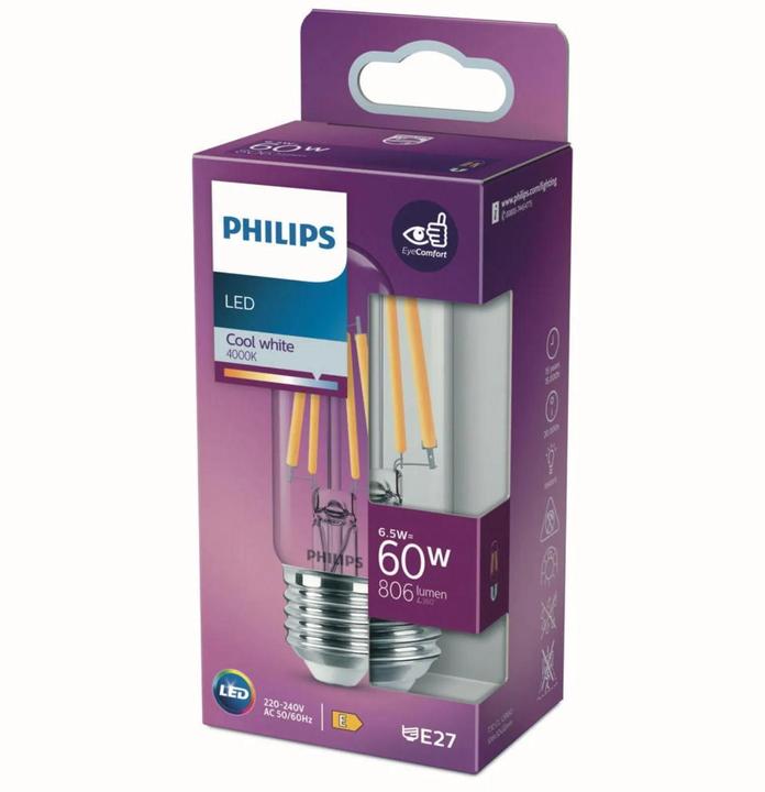 Immagine prodotto Philips trasparente (E27, 6.50 W, 806 lm, 1 x, E)
