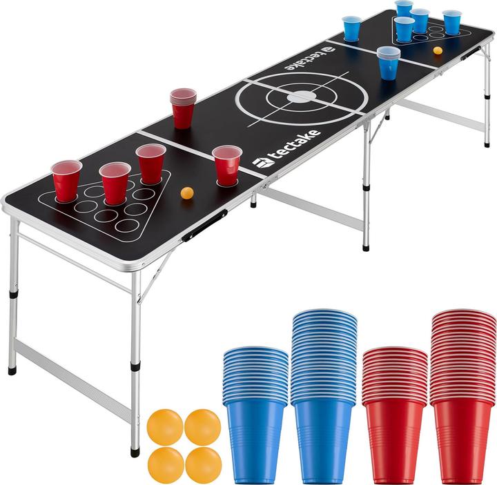 tectake Bierpongtisch