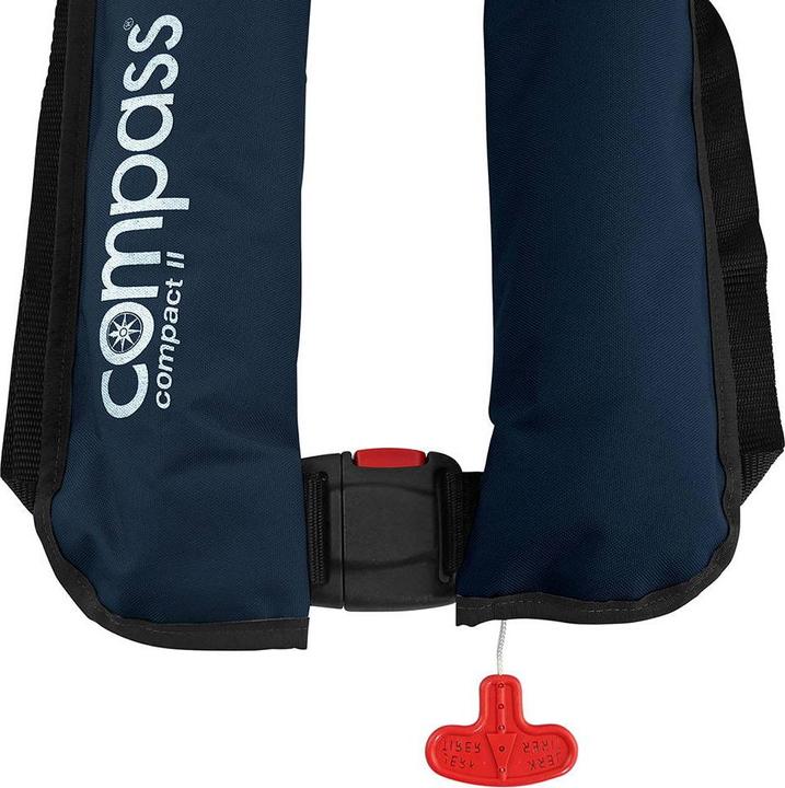 Image du produit Compass Gilet de sauvetage "Compact II" 150N avec 16 l de flottabilité (Taille unique)