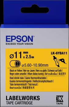 Actual product image Epson LABEL CASSETTE LK-6YBA11 (1 x)